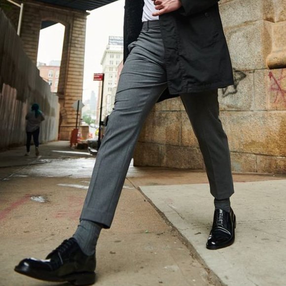 ADAM DERRICK TO BOOT NY MEN'S SHARP BLACK LUXURY LEATHER OXFORD - Picture 15 of 17